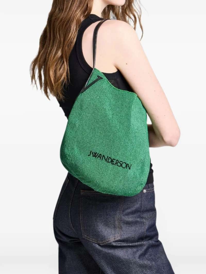 JW Anderson Beaded Small Bulb Bag, view 4
