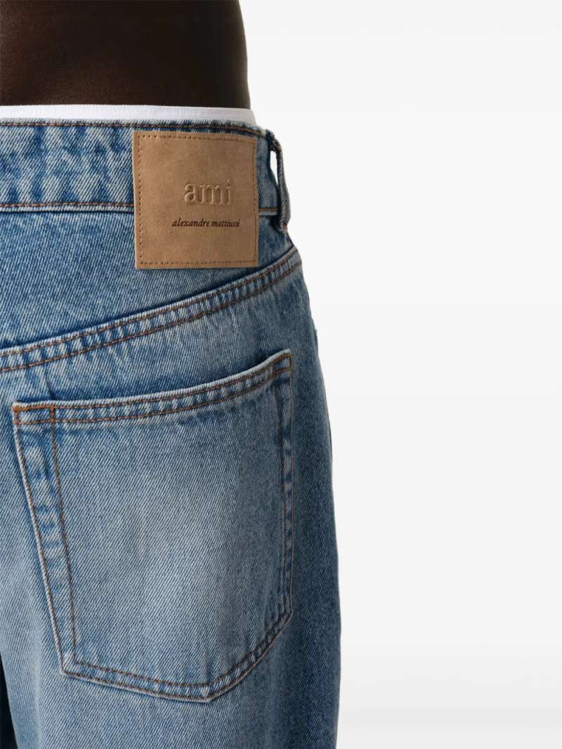 AMI Paris Large Fit Jeans, view 6