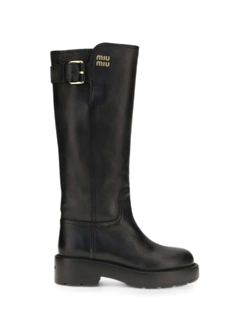 Miu Miu Bufalo Old Boots