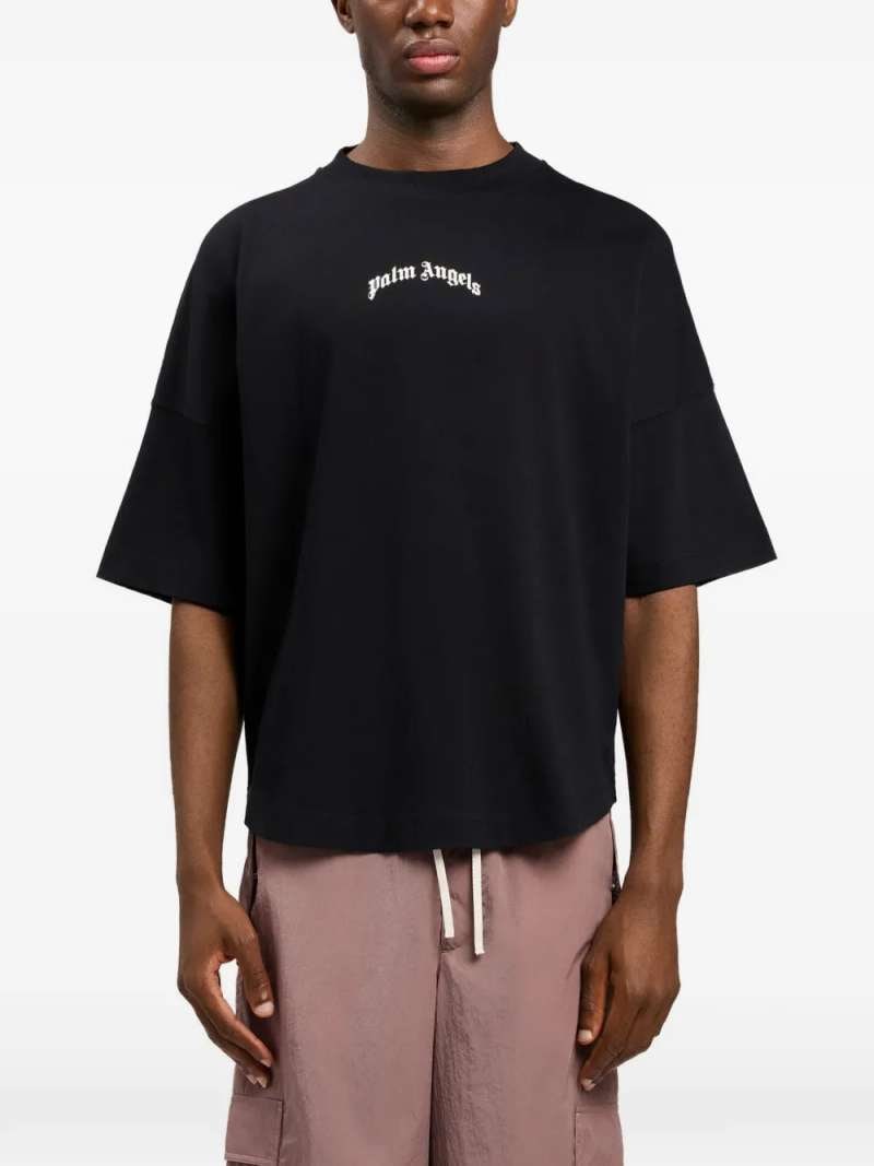 Palm Angels Logo Over Tee, view 4