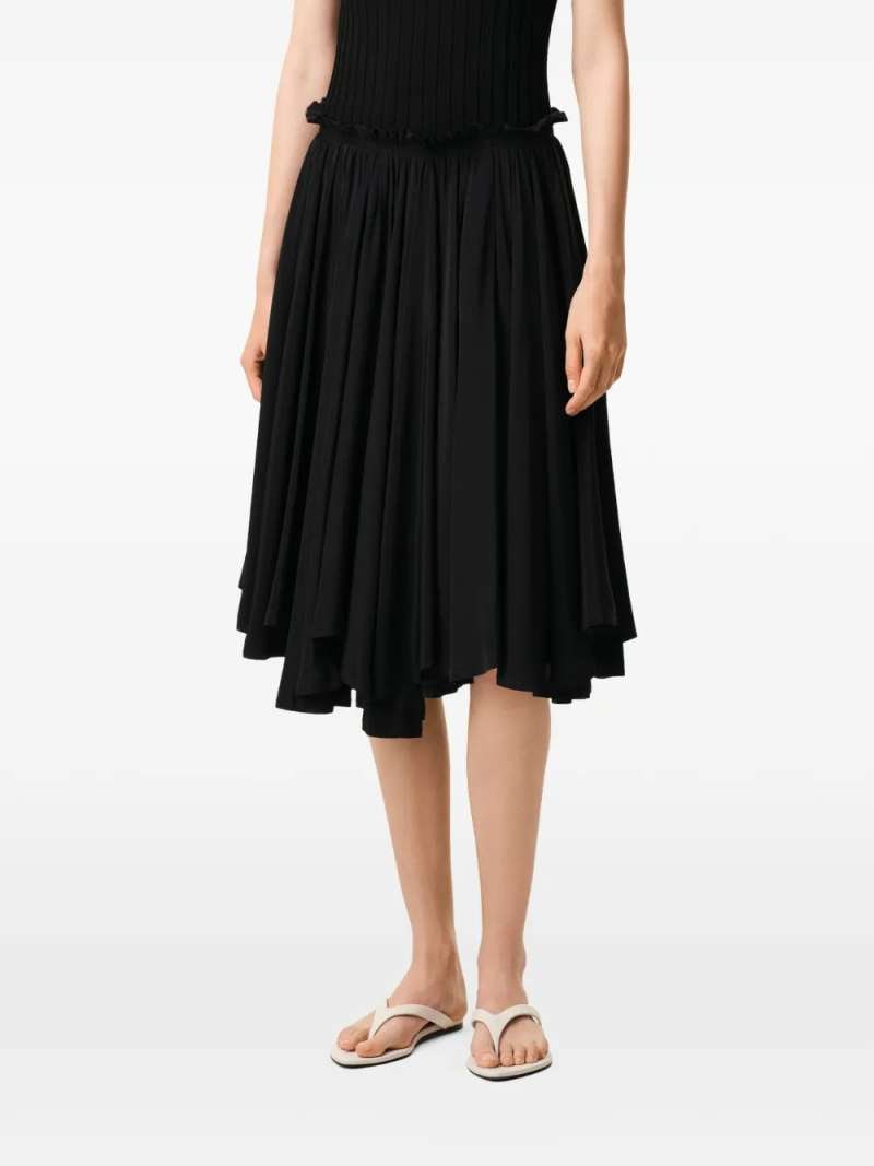 AMI Paris Midi Skirt, view 6
