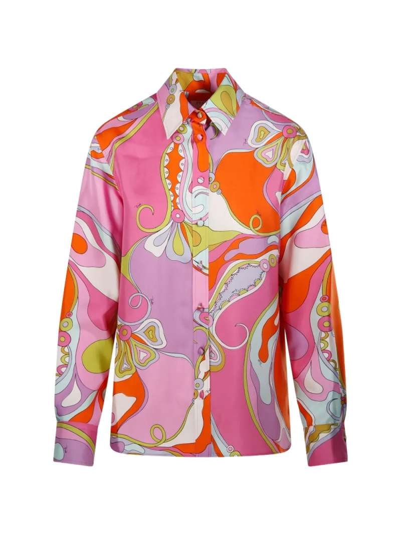 Pucci Silk Twill Shirt