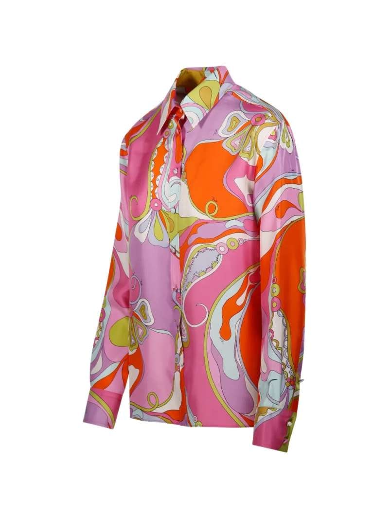 Pucci Silk Twill Shirt, view 3