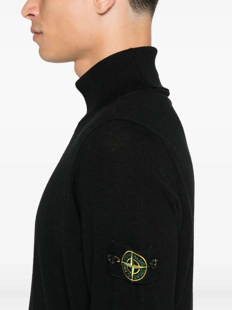 Stone Island T-Neck Sweater, view 3