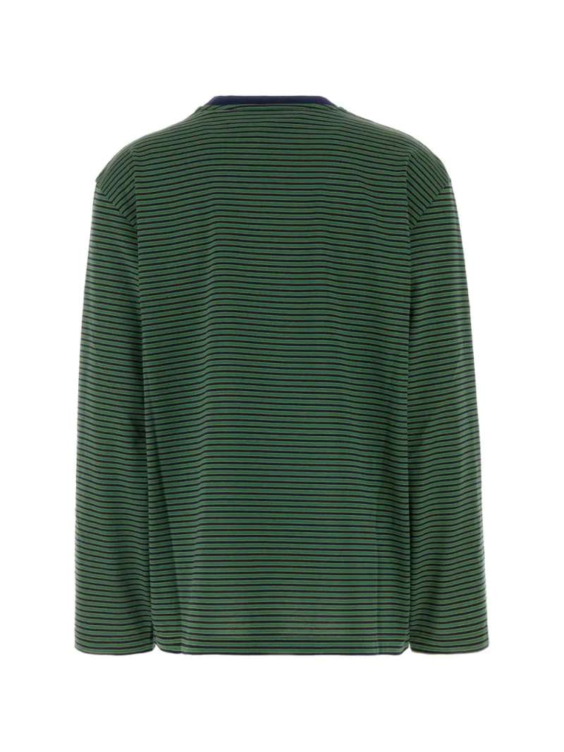 Miu Miu Striped Jersey Tee, view 3