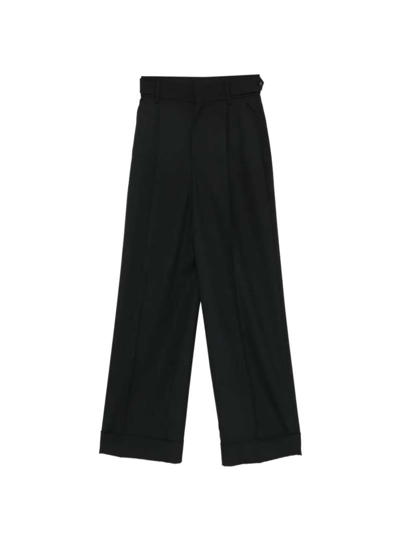 Alberta Ferretti Tropical Wool Pants