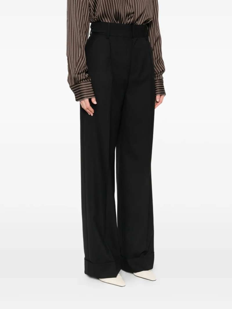 Alberta Ferretti Tropical Wool Pants, view 5
