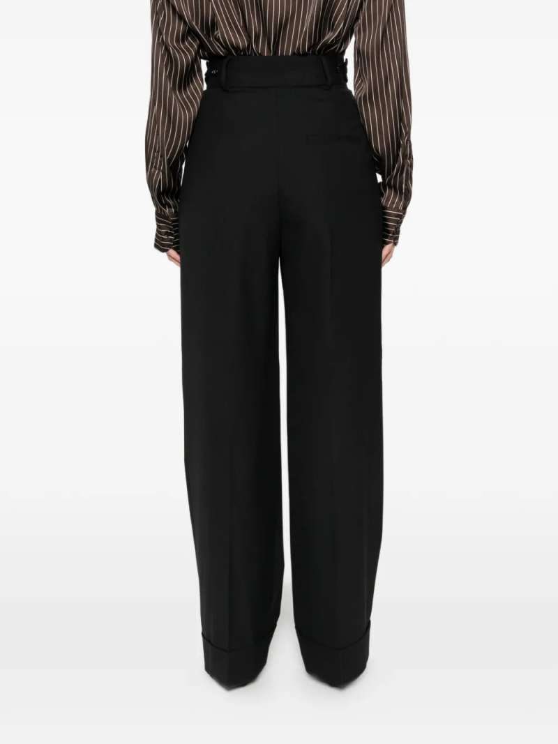 Alberta Ferretti Tropical Wool Pants, view 6