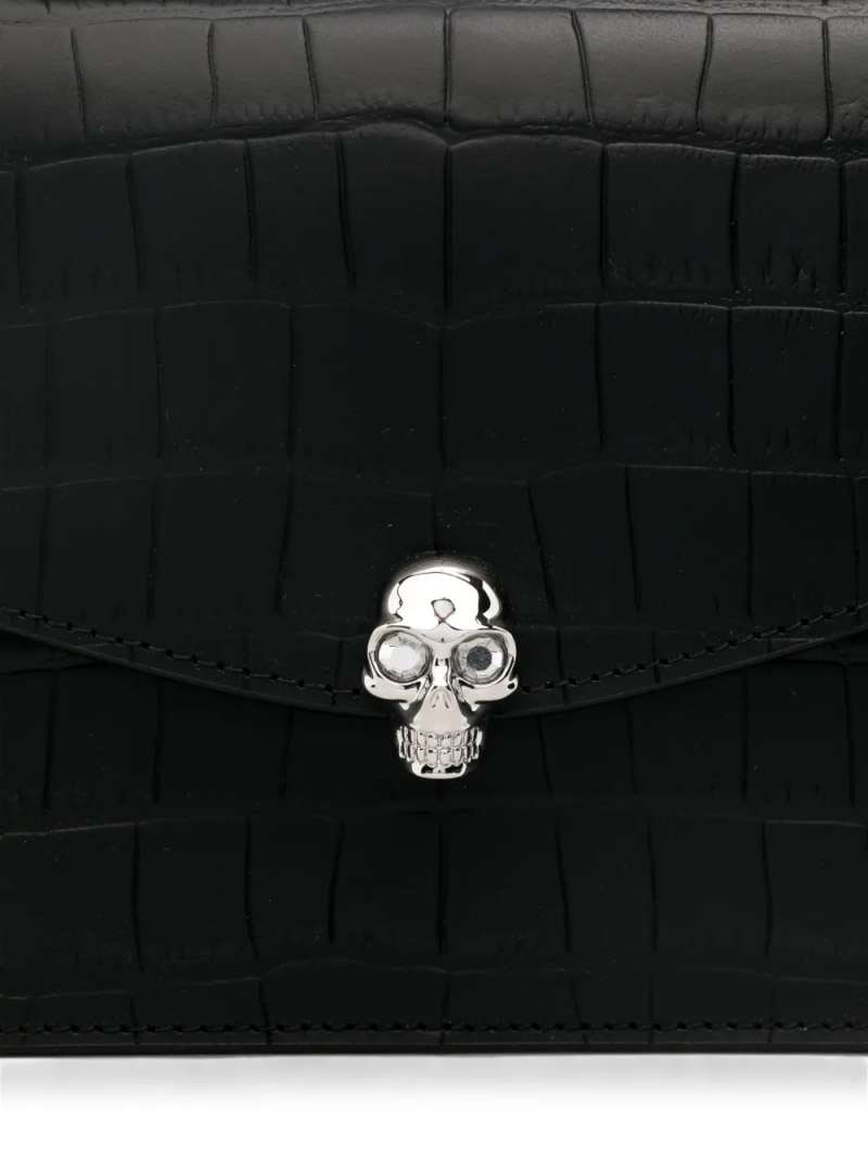 Alexander McQueen Skull Top Handle Bag, view 4