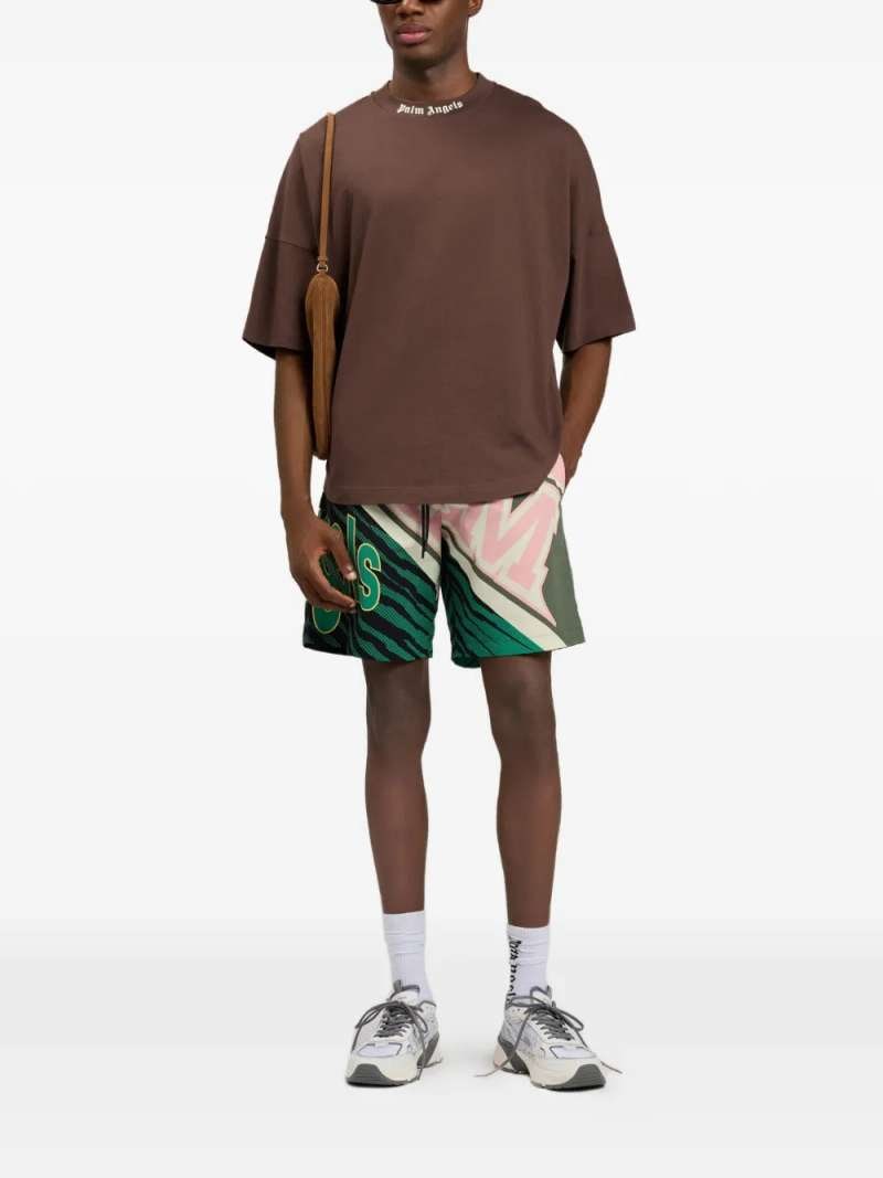 Palm Angels Logo Over Tee, view 3