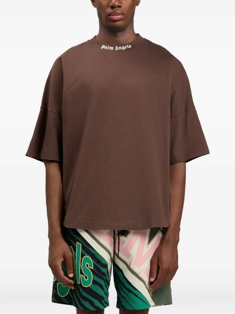 Palm Angels Logo Over Tee, view 5