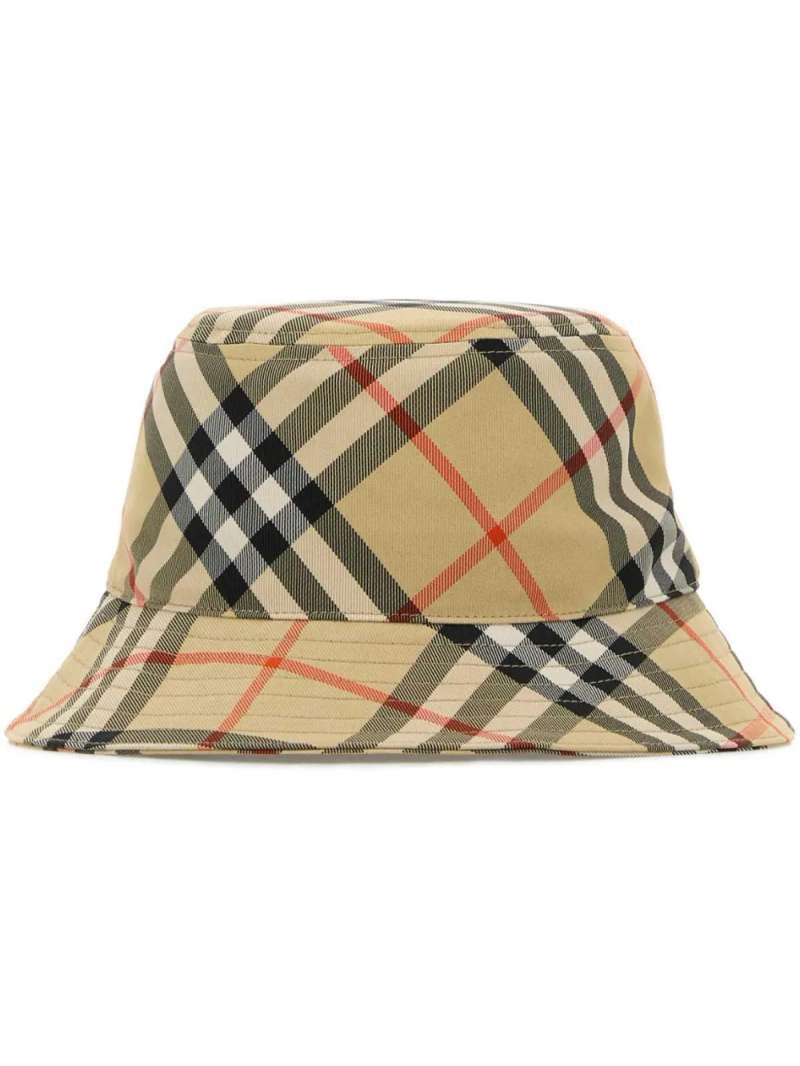 Burberry Check Bucket Hat, view 2