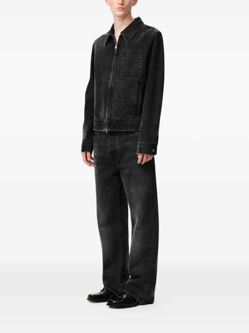 AMI Paris Adc Zipped Jacket, view 5
