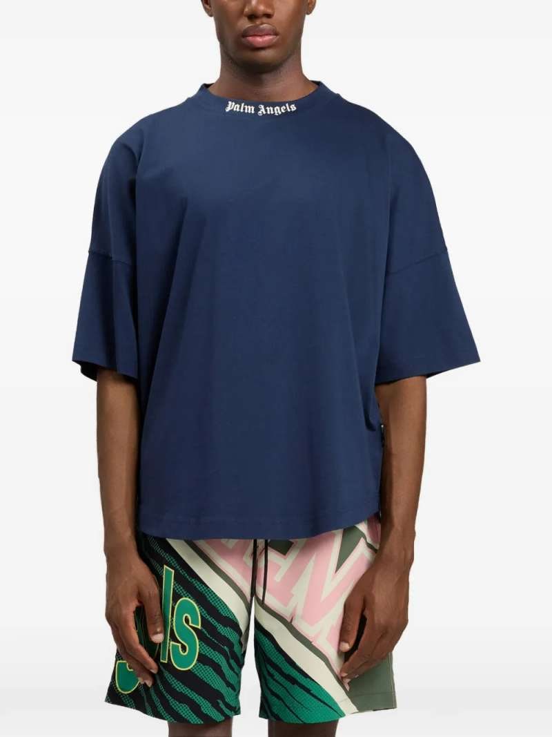 Palm Angels Logo Over Tee, view 3