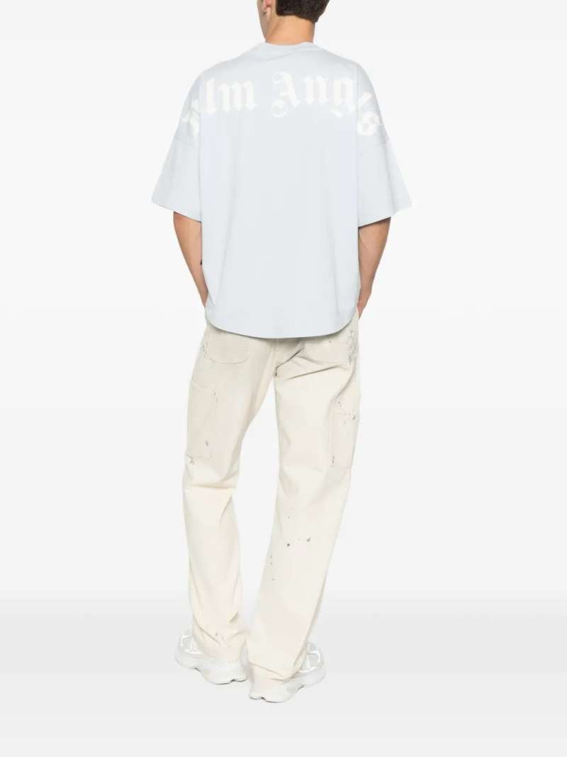 Palm Angels Logo Over Tee, view 3