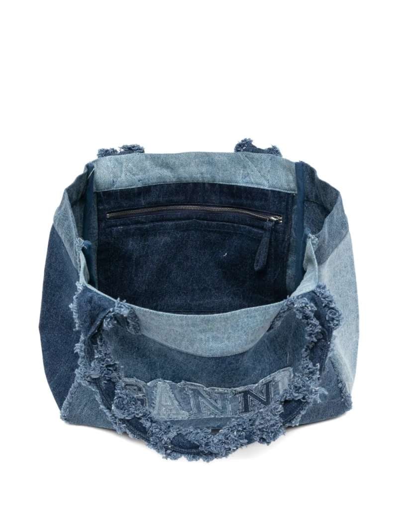 Ganni Shopper Denim Bag, view 5