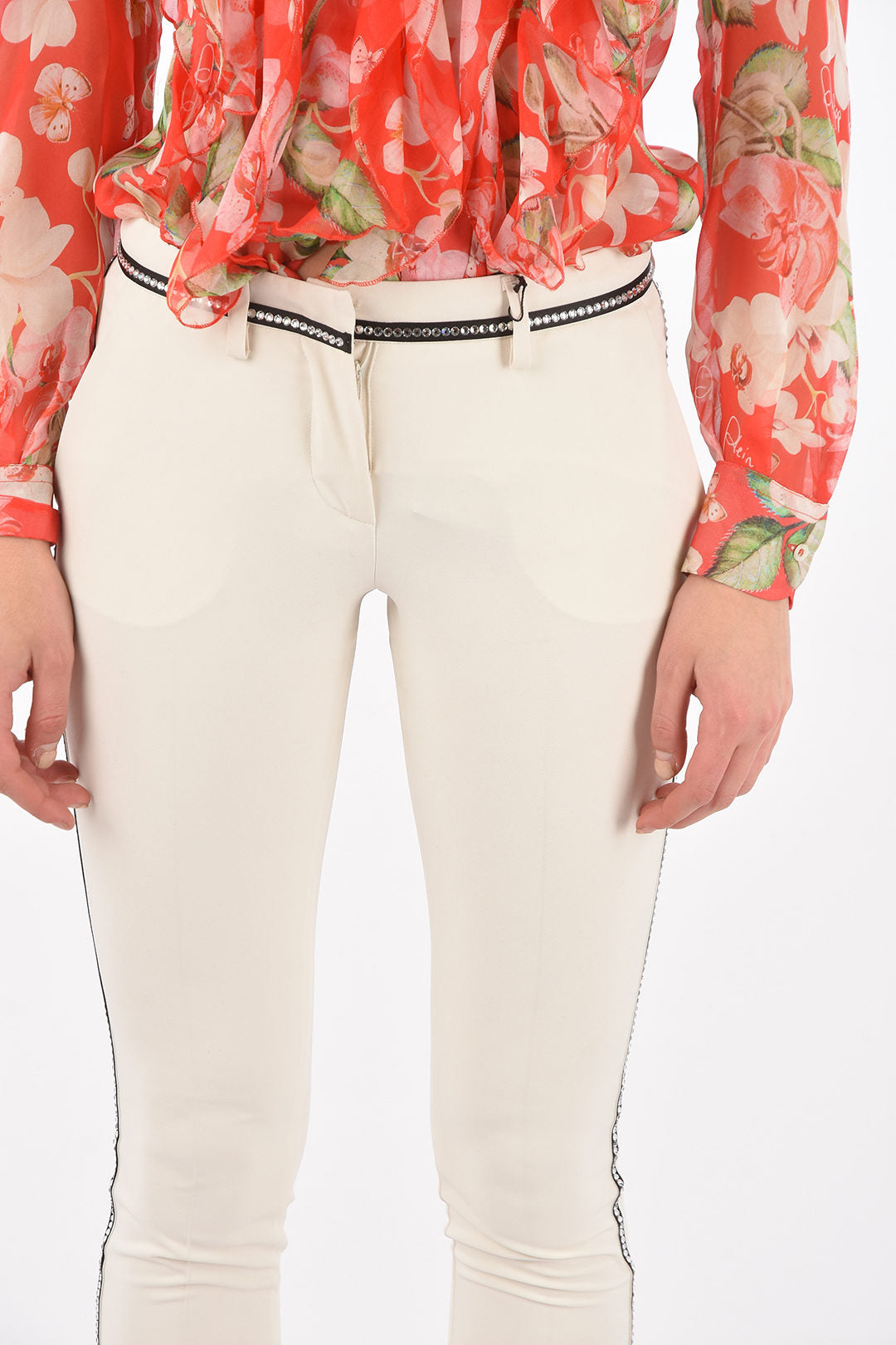 Philipp Plein 0150~4 Pocket TO LOOK Pants with Rhinestone Embellishment, view 2