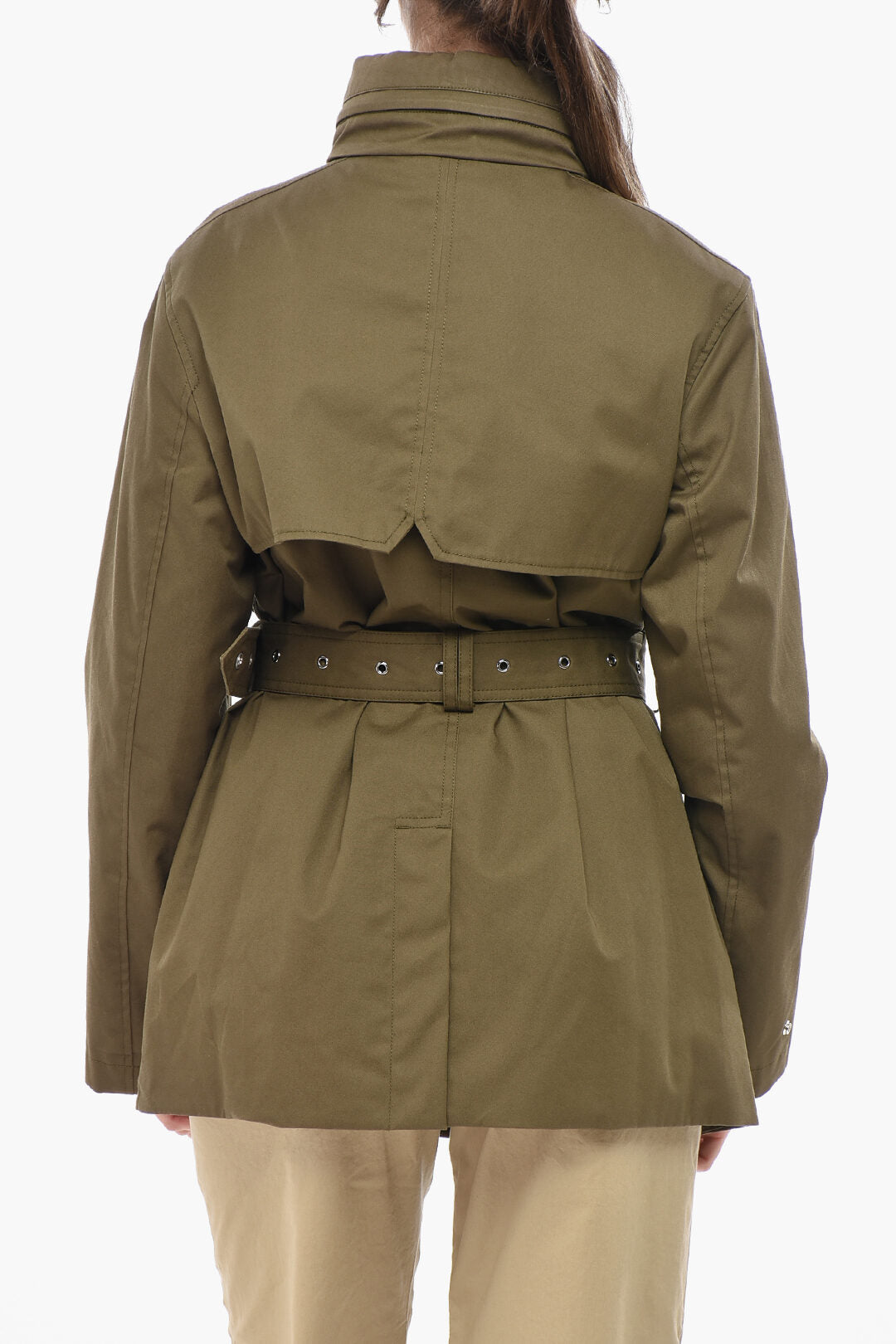 Woolrich 0201~Cotton Utility Jacket HAVICE with Belt, view 2