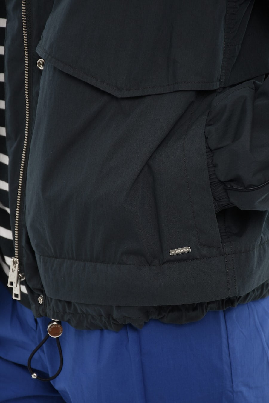 Woolrich 0201~Cotton-Blend Jacket KENDALL In Solid Color, view 4