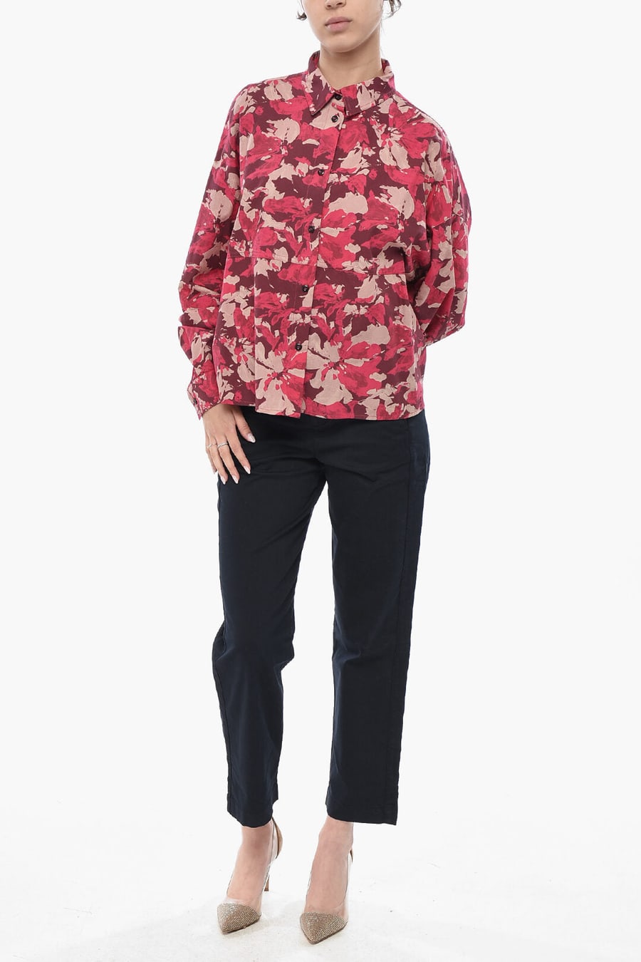 Woolrich 0201~Patterned Blouse WILDERNESS, view 4