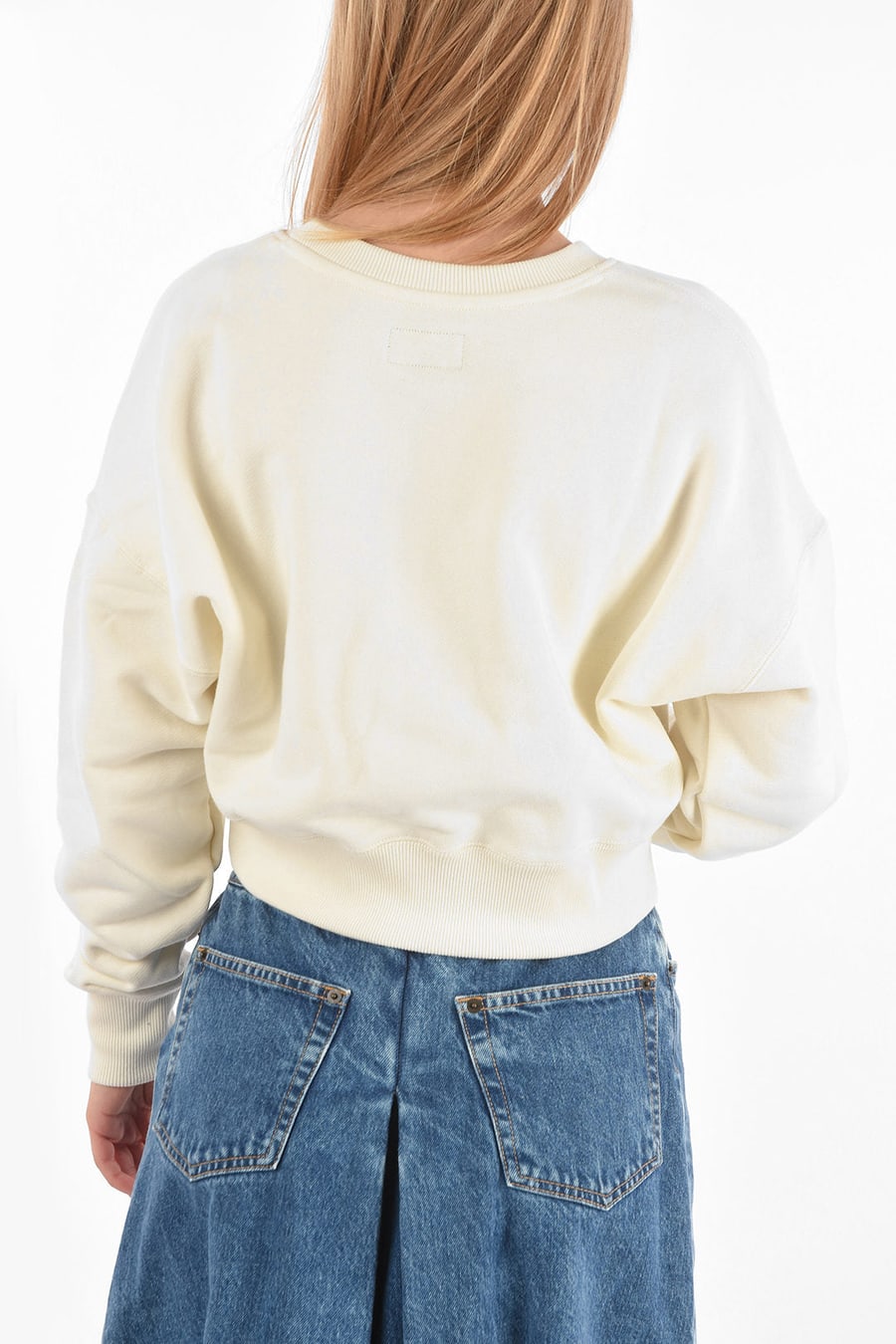 Converse 0405~Embroidered Crewneck Sweatshirt, view 2
