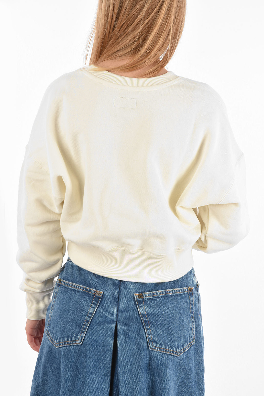 Converse 0405~Embroidered Crewneck Sweatshirt, view 2