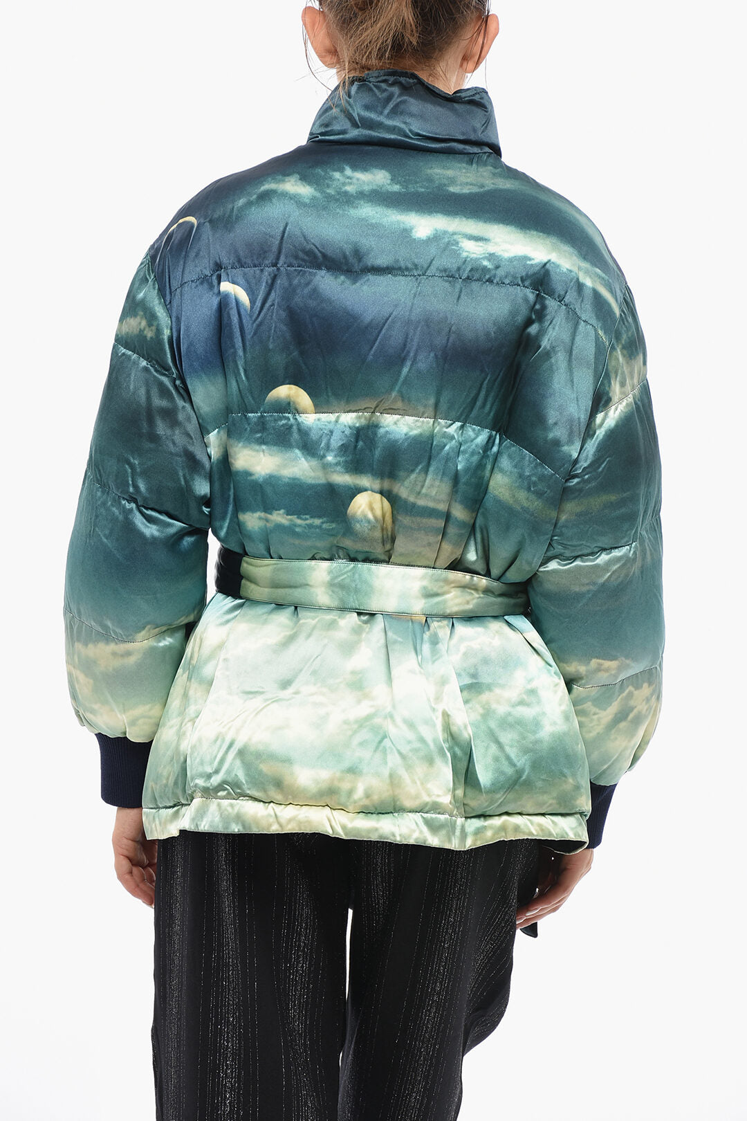 Stella McCartney 0405~Padded Jacket JOY with Pattern and Belt, view 2