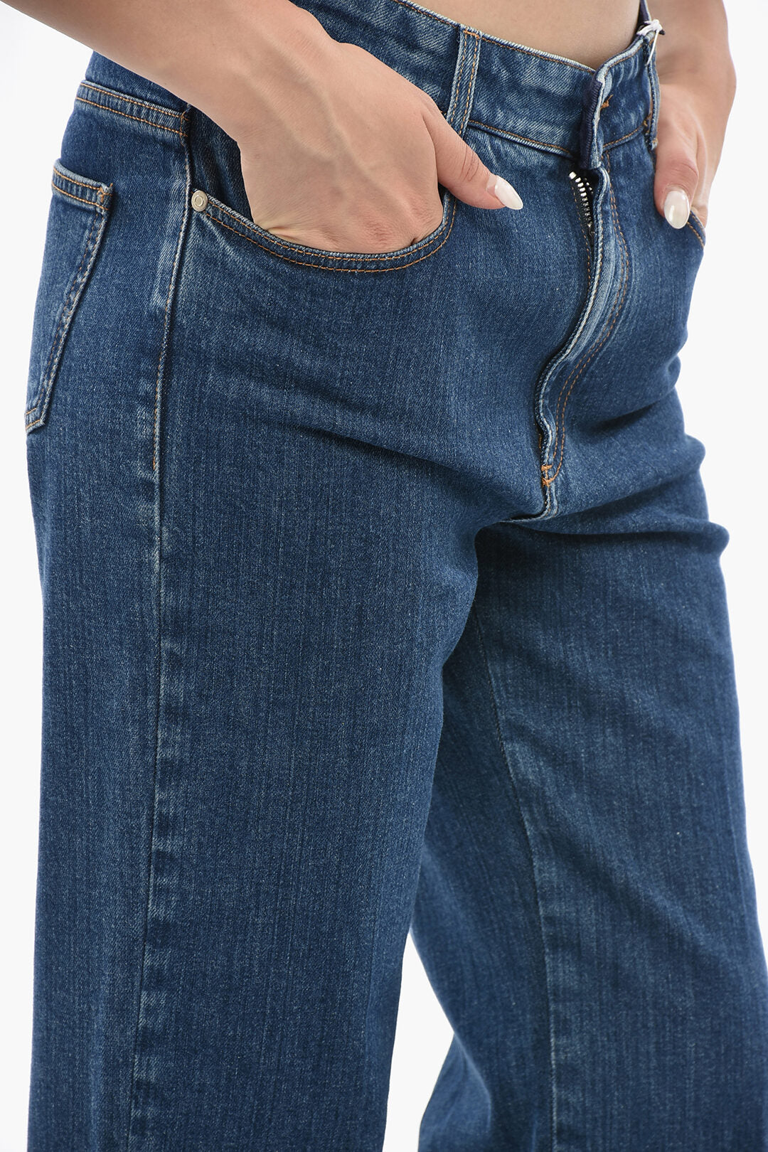 Stella McCartney 0405~Straight-Leg Stretch Denim Jeans 20cm