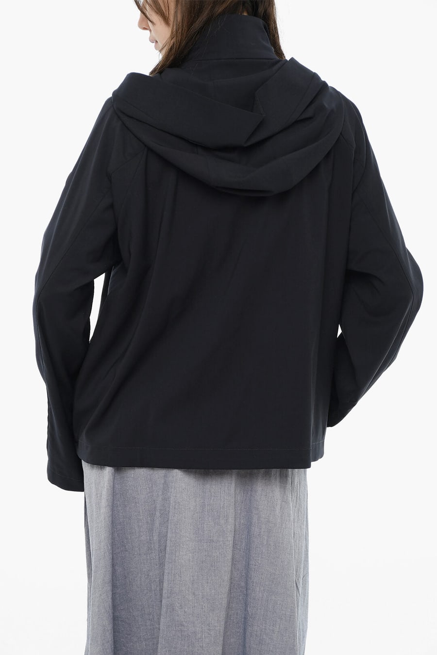 Woolrich 0405~Virgin Wool Jacket With Concealed Closure, view 2