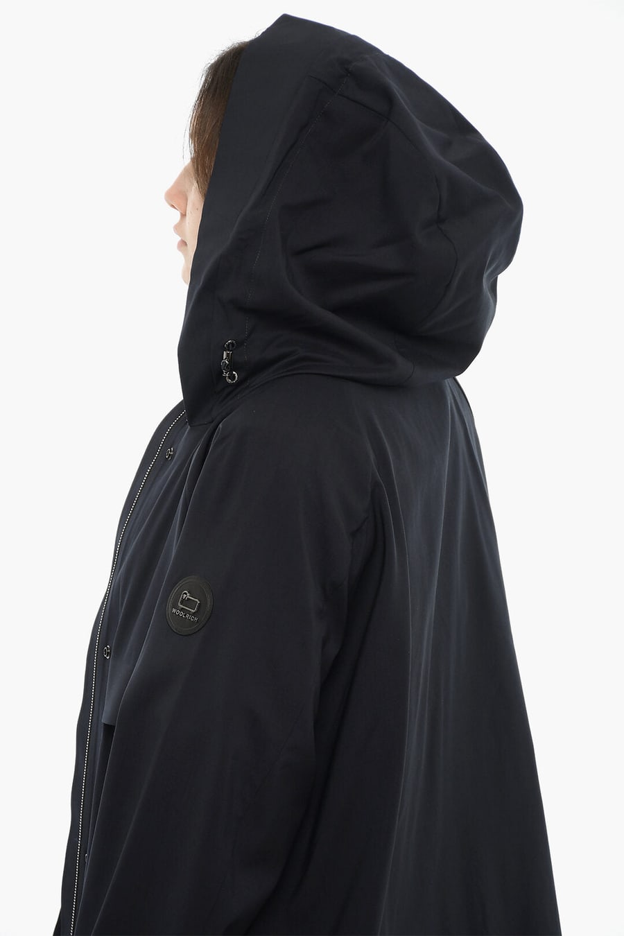 Woolrich 0405~Virgin Wool Jacket With Concealed Closure, view 6