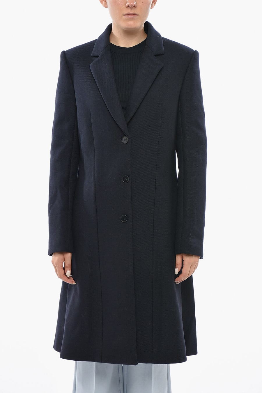Stella McCartney 0405~Wool Coat KATIE Solid Color