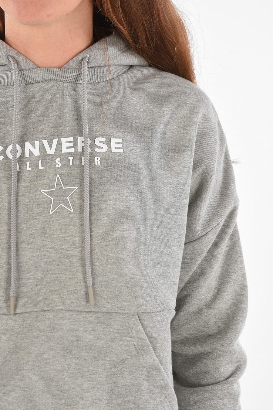 Converse 0470~Printed Hooded Sweatshirt, view 3