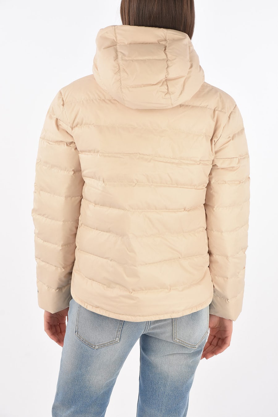 Nike 0500~Logo-Print Down Jacket, view 2