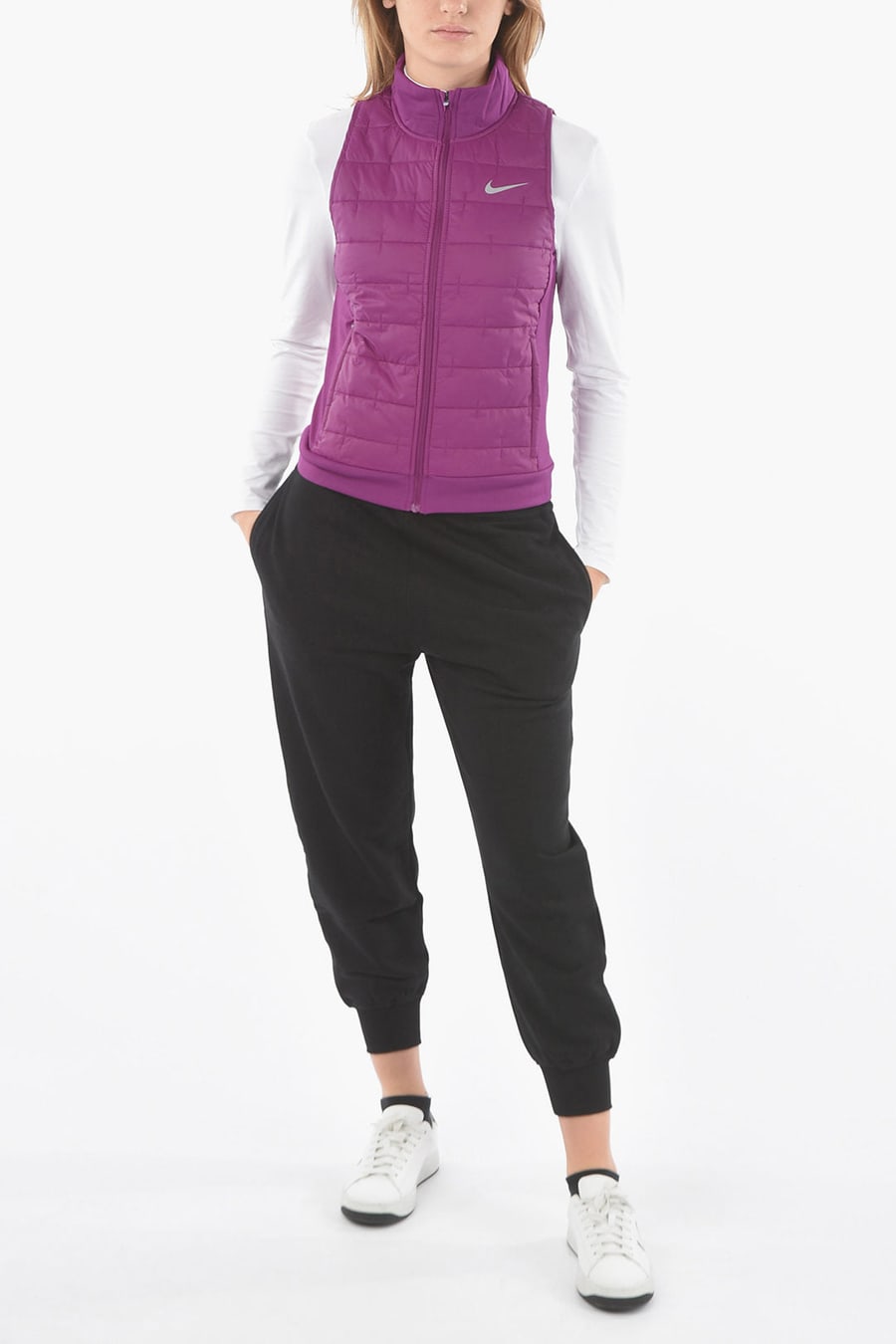 Nike 0550~Sleeveless Quilted Jacket, view 4