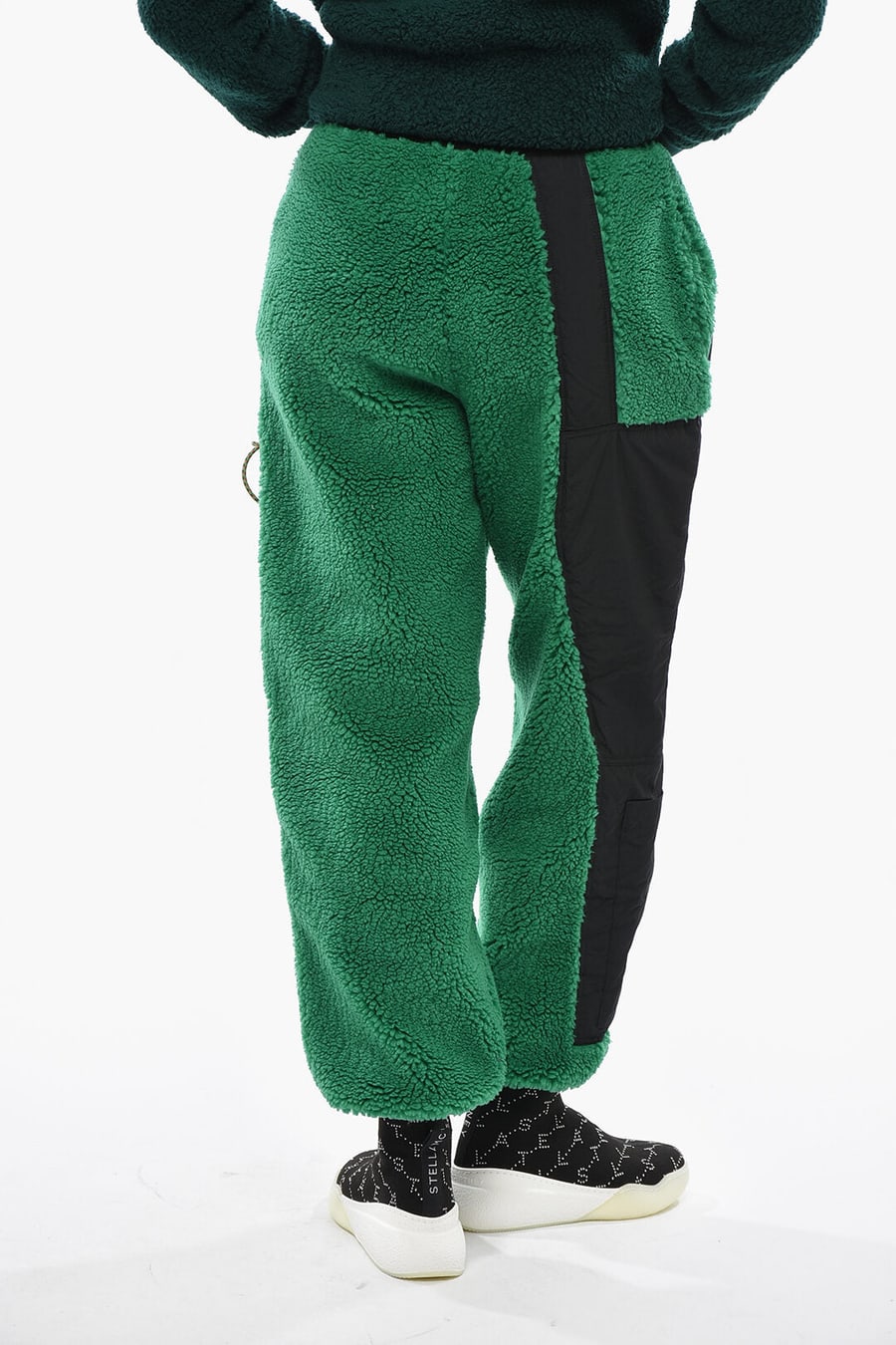 Stella McCartney 0850~Fleece Pants KARA With Elastic Waist And Oversized Pocket, view 2