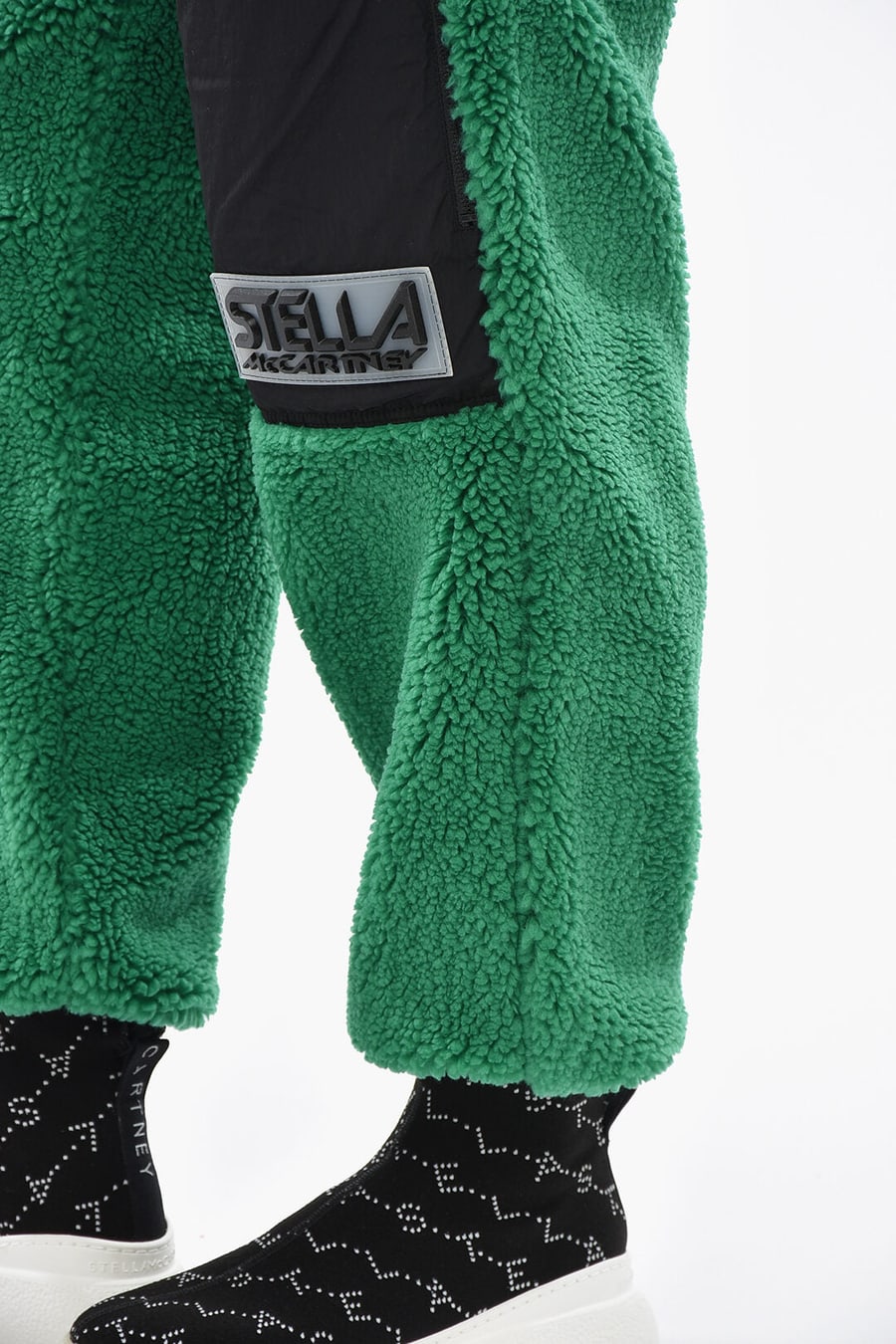 Stella McCartney 0850~Fleece Pants KARA With Elastic Waist And Oversized Pocket, view 3