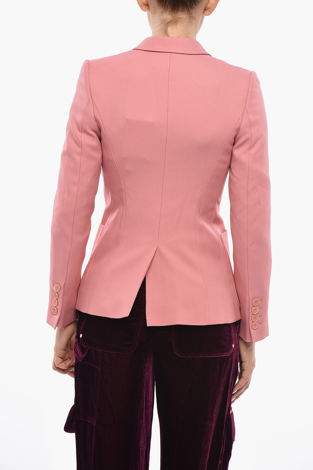 Stella McCartney 1050~Solid-Color Blazer ELEANOR with Classic Lapel