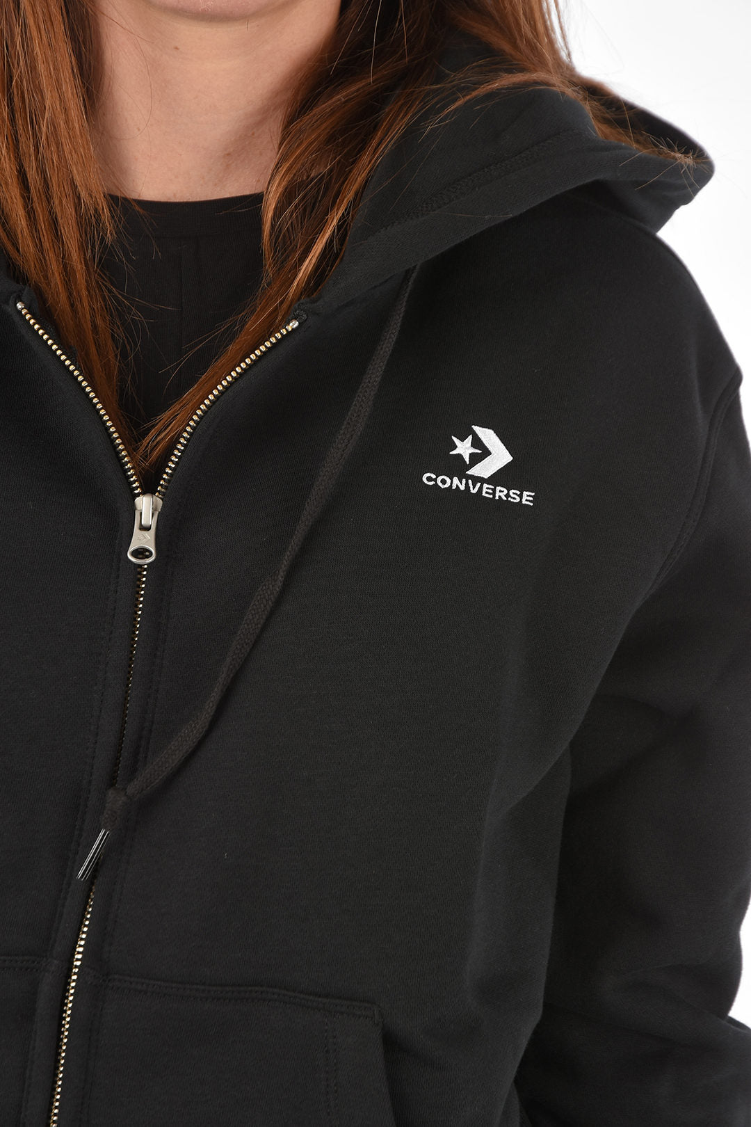 Converse 1500~Hooded Sweatshirt with Logo Embroidery