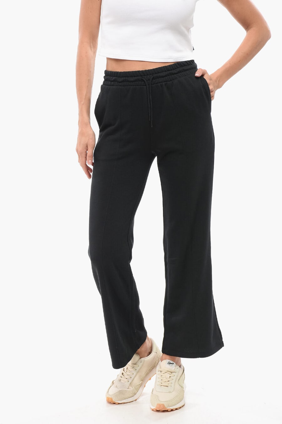 Converse 1500~Solid Brushed Cotton-Blend Joggers