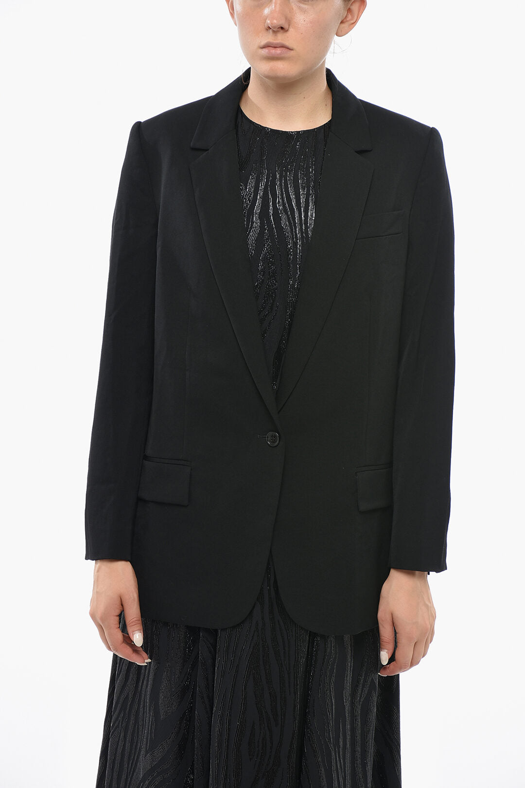 Stella McCartney 1500~Wool Blazer MIAH With Flap Pockets