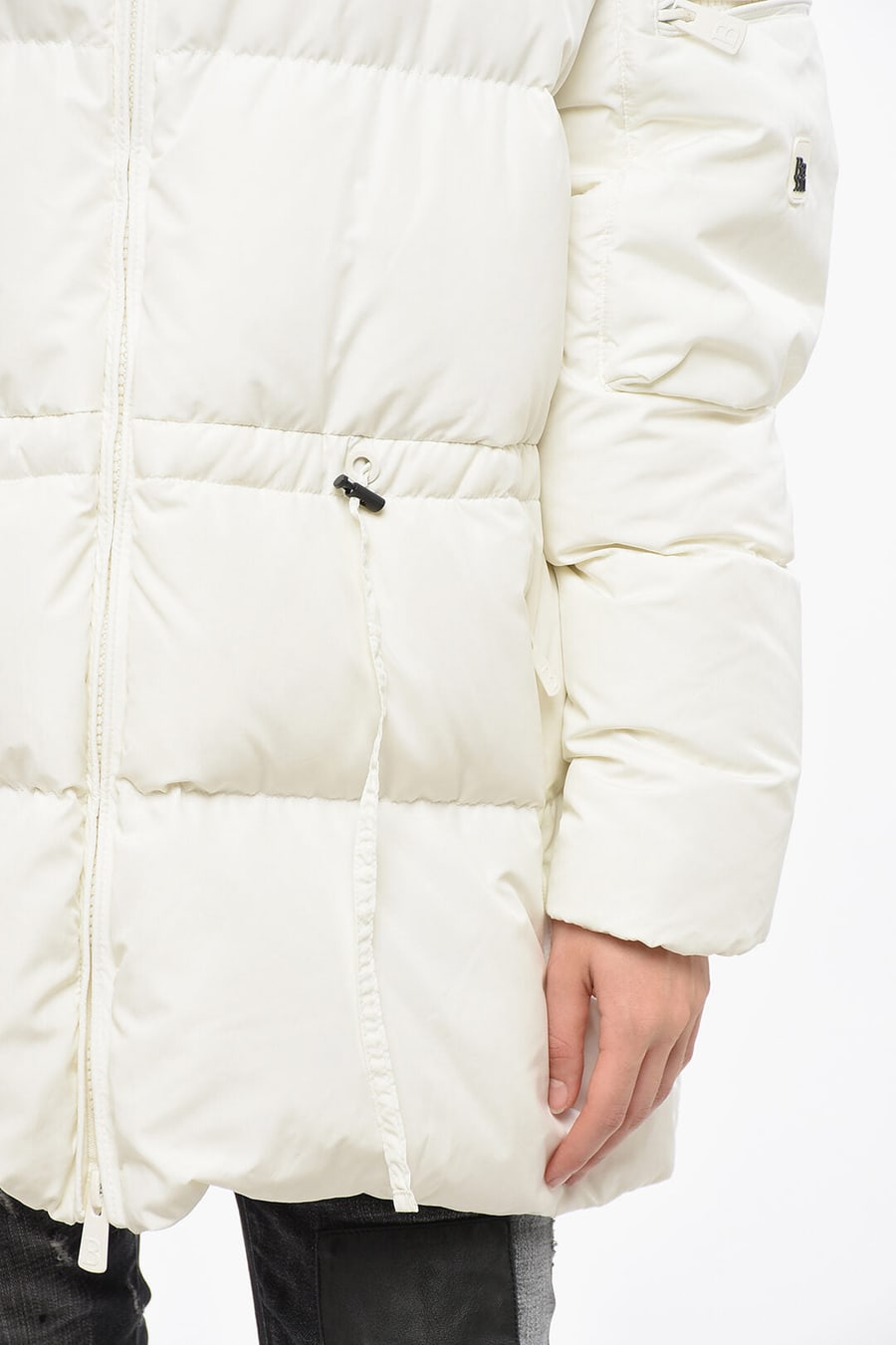 Bacon 2405~Solid-Color Down Jacket CLOUD78 with Hood, view 2