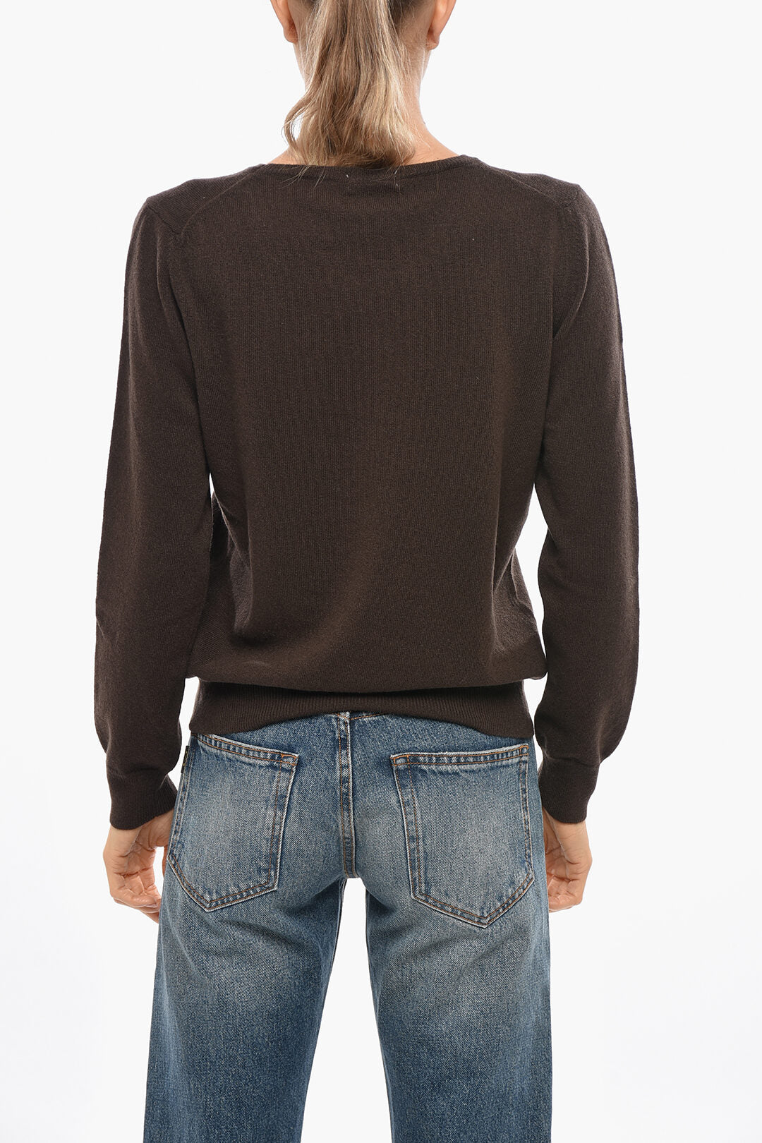Malo 2405~Wool and Cashmere Crewneck Sweater
