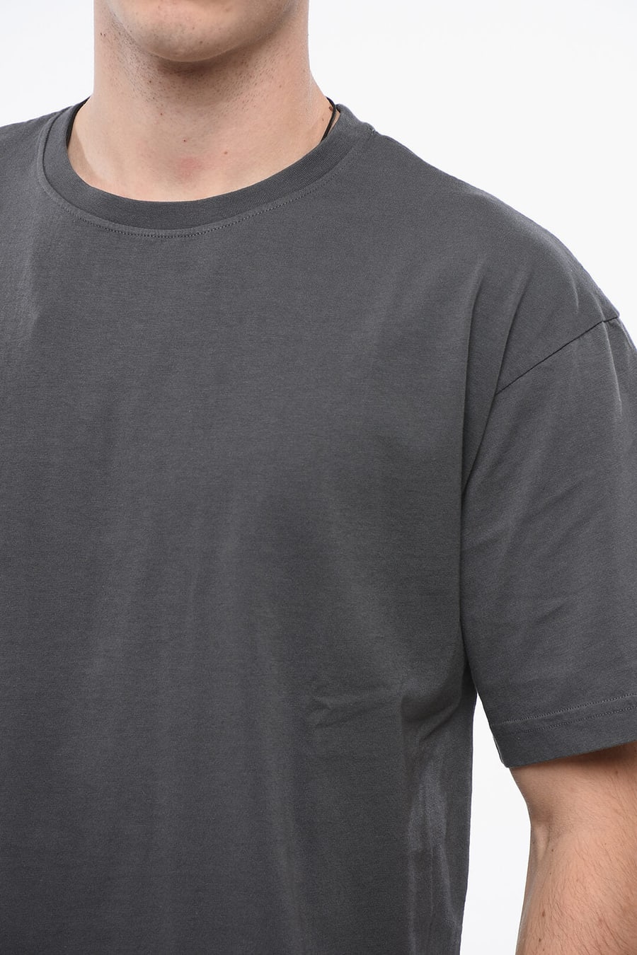 Forgotten Architecture 2470~Cotton Crewneck T-Shirt, view 4
