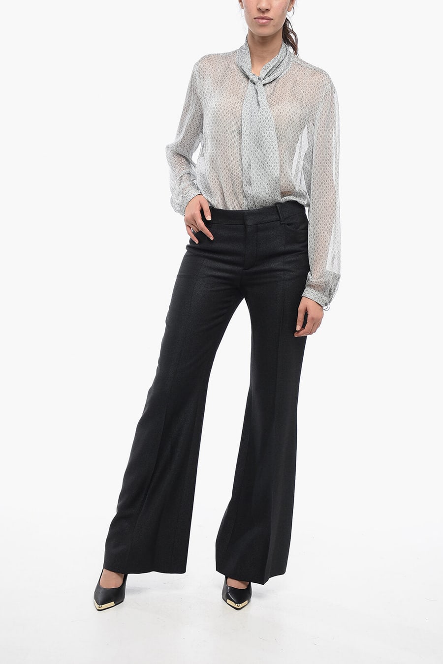 Max Mara 2470~High-waisted MIRA Pants, view 3
