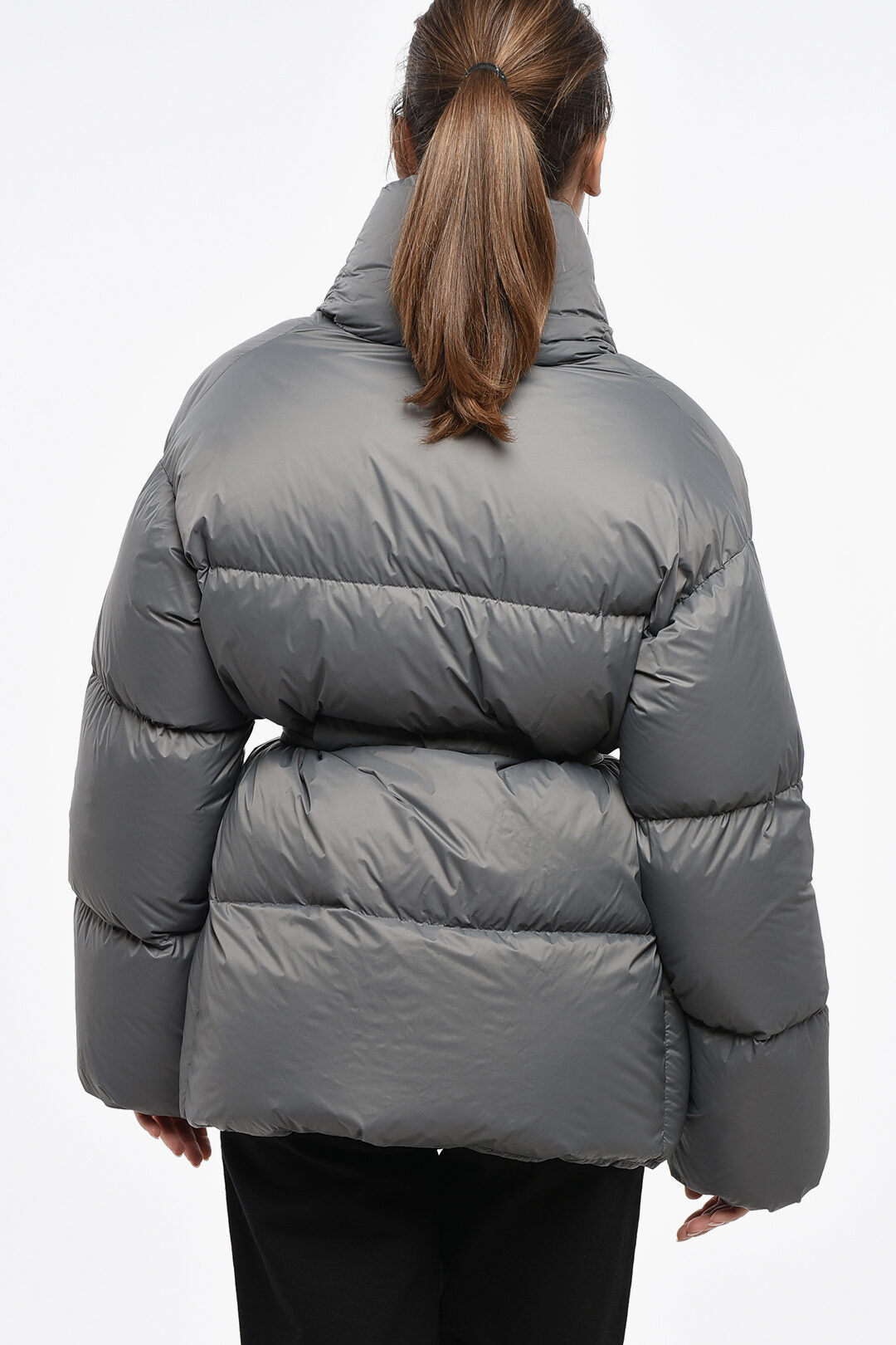 Bacon 2470~Nylon Puffer Jacket DADA with Wrap Design, view 2