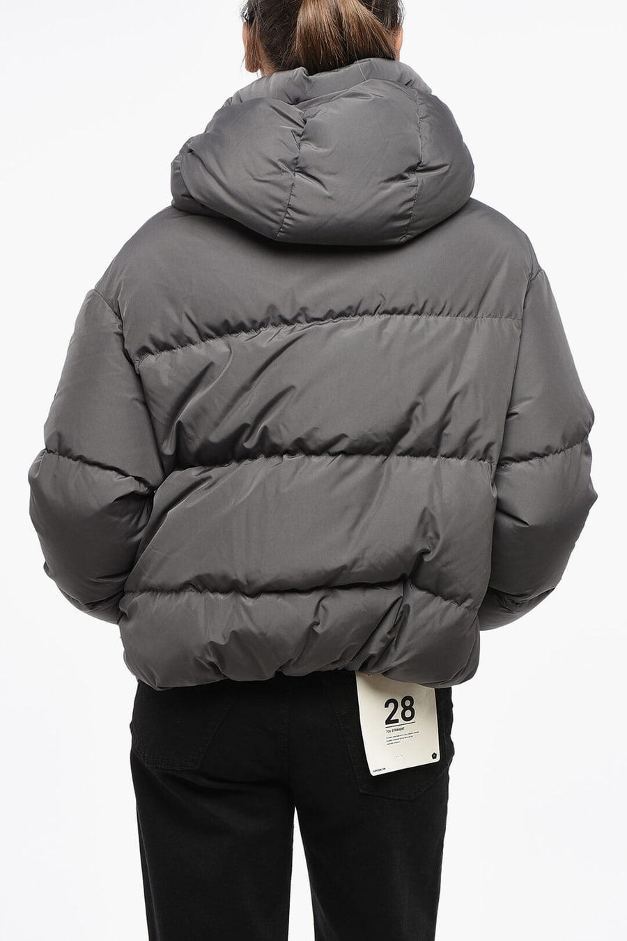 Bacon 2470~Quilted Down Jacket CLOUD with Front Zip