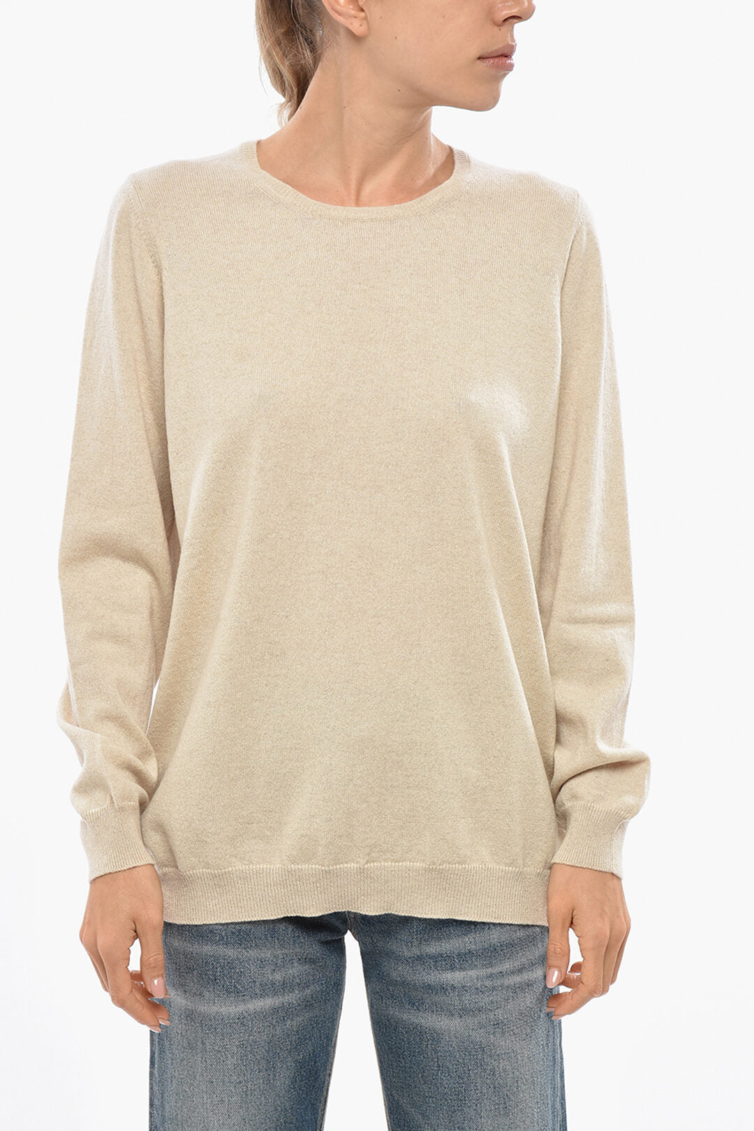 Malo 2500~Mixed Cashmere Crewneck Sweater