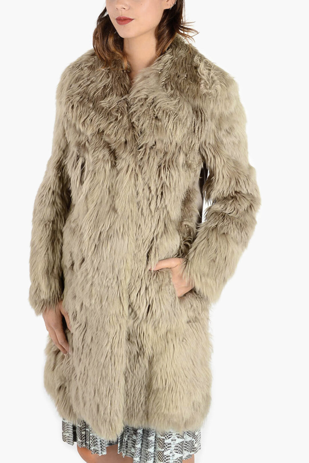 Maison Margiela 2500~MM1 Alpaca Fur Coat