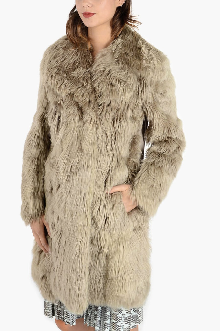 Maison Margiela 2500~MM1 Alpaca Fur Coat