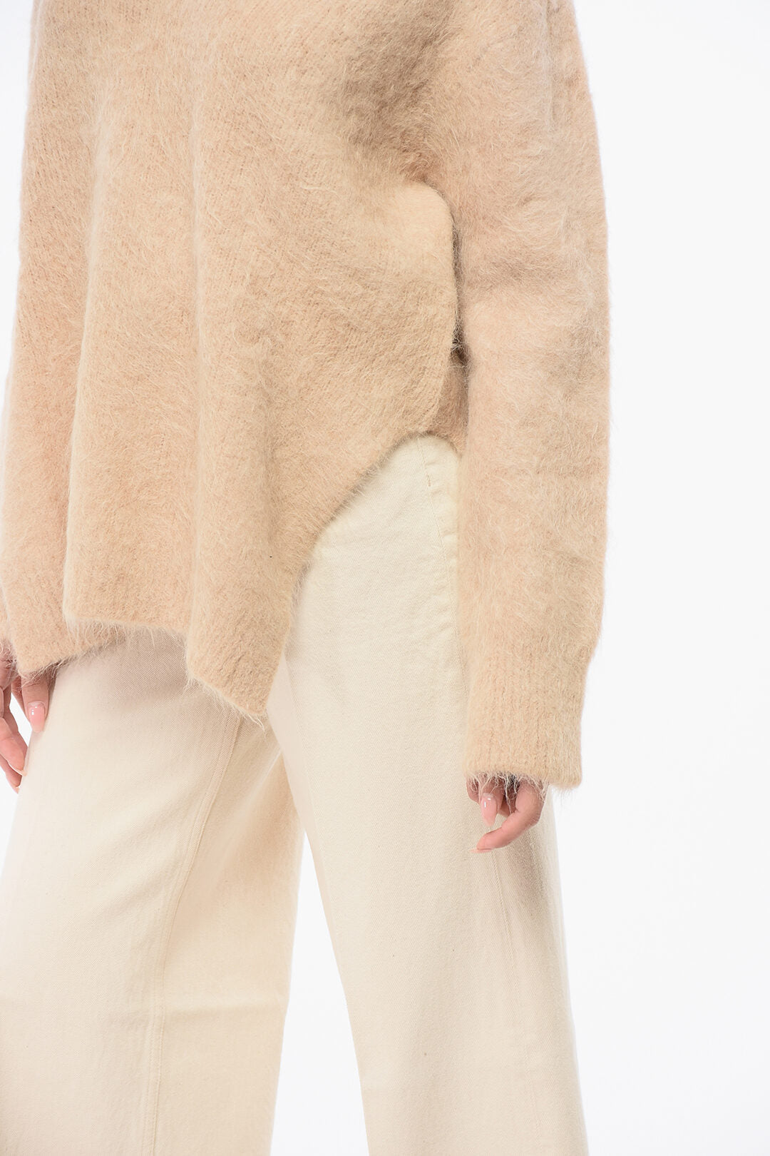 Loulou Studio 2500~Solid V-Neck Sweater